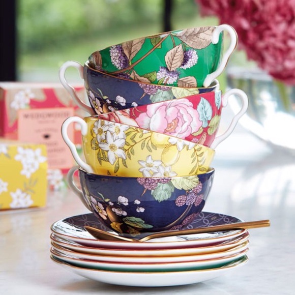 Wedgwood England Other Wedgwood Tea Garden Lemon Ginger 3pc Set Poshmark